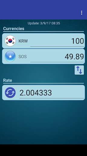 Run android online APK S Korea Won x Somali Shilling from MyAndroid or emulate S Korea Won x Somali Shilling using MyAndroid