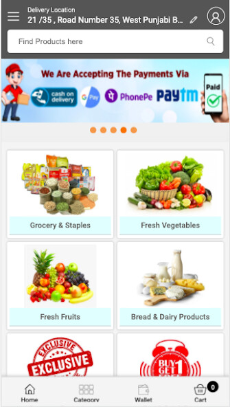 Run android online APK SKRAA MART from MyAndroid or emulate SKRAA MART using MyAndroid