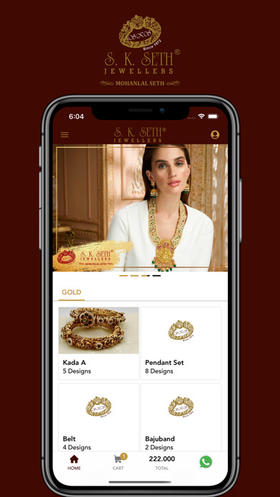 Emulate iPhone app S.K. Seth Jewellers using MyAndroid Emulate iPhone app S.K. Seth Jewellers using MyAndroid