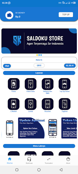 Run android online APK SK STORE - Agen Pulsa dan PPOB from MyAndroid or emulate SK STORE - Agen Pulsa dan PPOB using MyAndroid Run android online APK SK STORE - Agen Pulsa dan PPOB from MyAndroid or emulate SK STORE - Agen Pulsa dan PPOB using MyAndroid