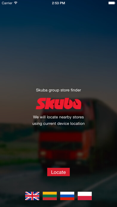 Emulate iPhone app Skuba Route using MyAndroid