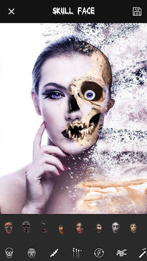 Run android online APK Skull Face Camera from MyAndroid or emulate Skull Face Camera using MyAndroid