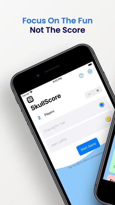 Emulate iPhone app SkullScore using MyAndroid