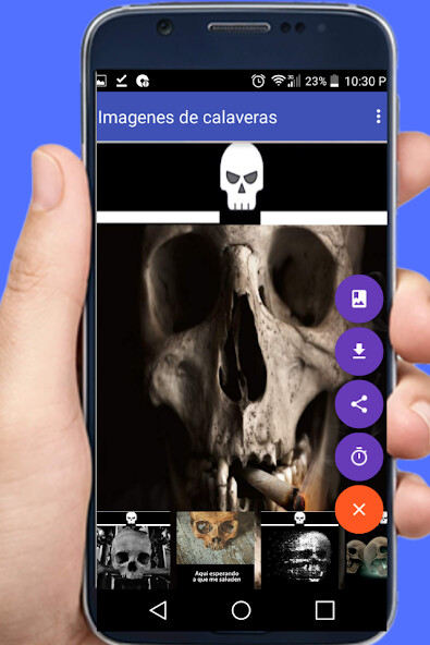 Run android online APK Skulls images for HD wallpapers from MyAndroid or emulate Skulls images for HD wallpapers using MyAndroid