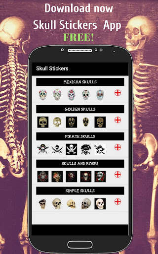 Run android online APK Skull Stickers For Chat - New WAStickerApps from MyAndroid or emulate Skull Stickers For Chat - New WAStickerApps using MyAndroid