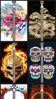 Emulate Android APK Skull Zipper Lock Scren Prank Emulate Android APK Skull Zipper Lock Scren Prank