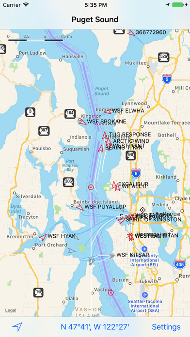 Emulate iPhone app SkunkTracker using MyAndroid