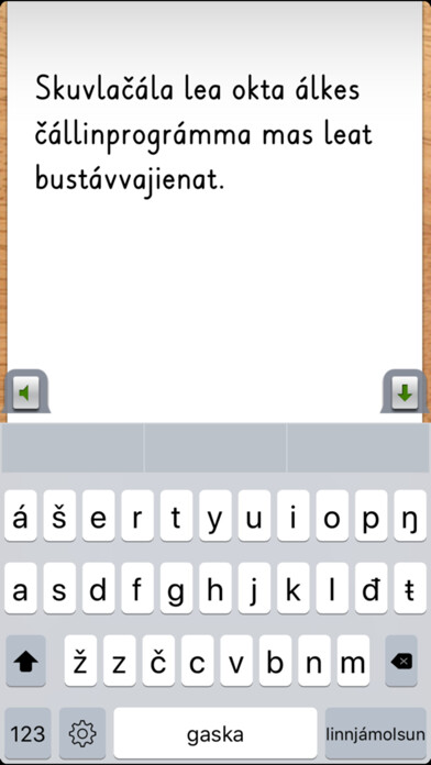 Emulate iPhone app Skuvlačála using MyAndroid