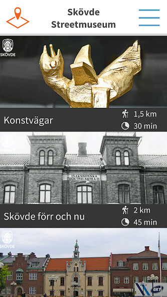 Run android online APK Skövde Streetmuseum from MyAndroid or emulate Skövde Streetmuseum using MyAndroid