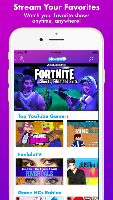 Emulate iPhone app SKWAD Play using MyAndroid