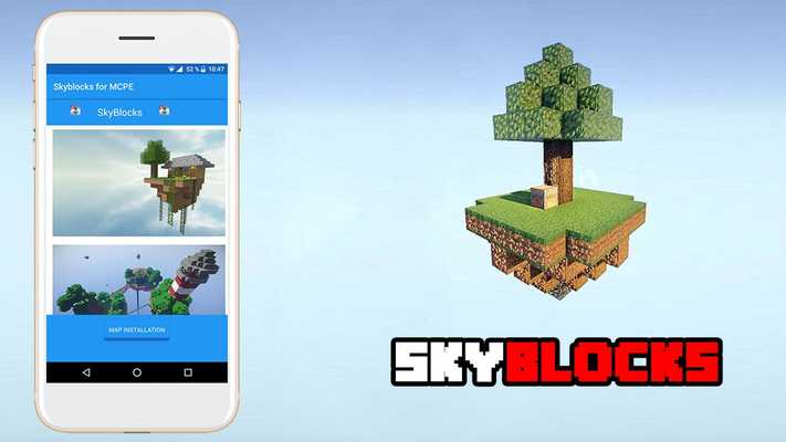 Emulate Android APK SkyBlock Island Survival Map for MCPE Emulate Android APK SkyBlock Island Survival Map for MCPE