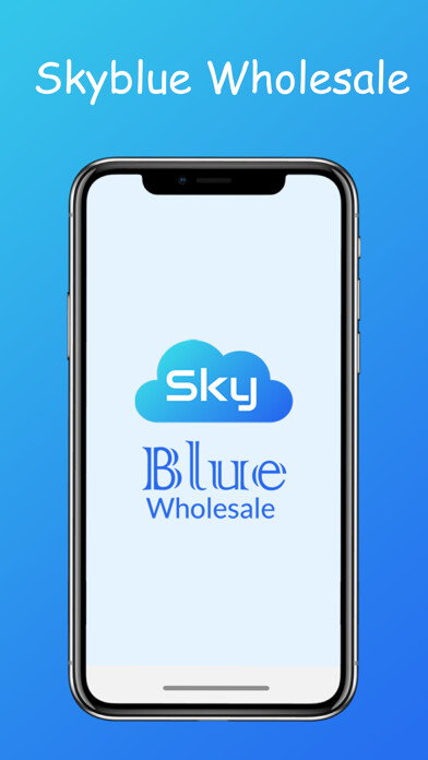 Emulate iPhone app Skyblue Wholesale LTD using MyAndroid