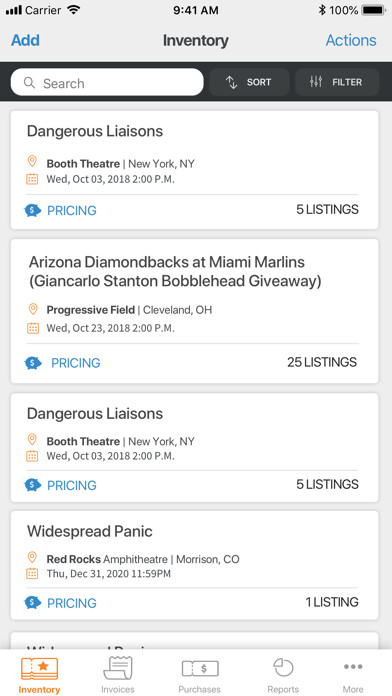 Emulate iPhone app SkyBox Ticket Resale Platform using MyAndroid Emulate iPhone app SkyBox Ticket Resale Platform using MyAndroid