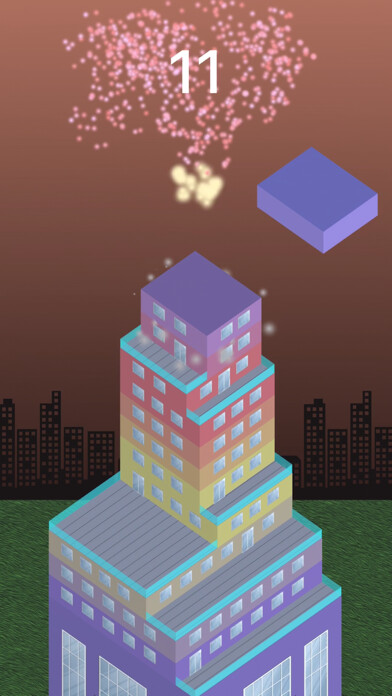 Emulate iPhone app SkyBuilder - Stack Building Game using MyAndroid Emulate iPhone app SkyBuilder - Stack Building Game using MyAndroid