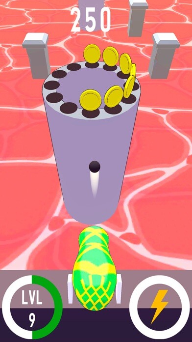Emulate iPhone app Sky Cannon Balls 3D using MyAndroid