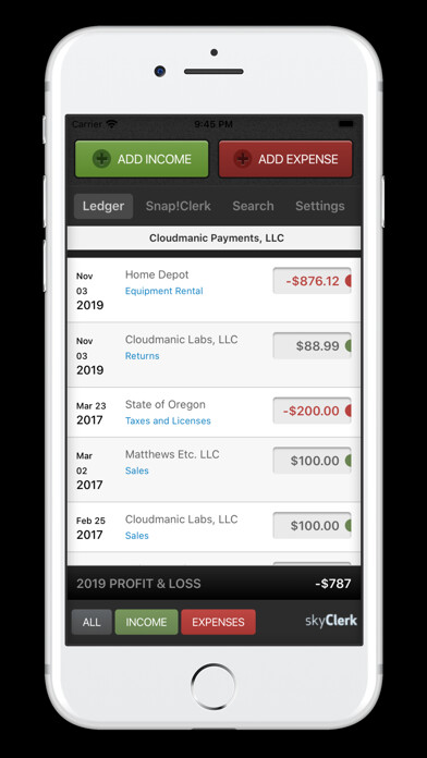 Emulate iPhone app Skyclerk Bookkeeping using MyAndroid Emulate iPhone app Skyclerk Bookkeeping using MyAndroid