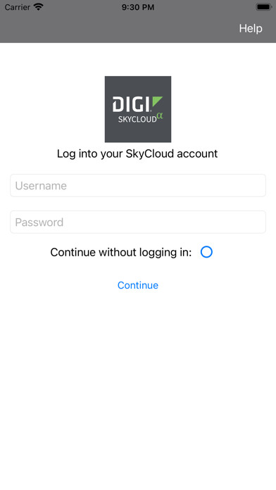 Emulate iPhone app SkyCloud By Digi using MyAndroid