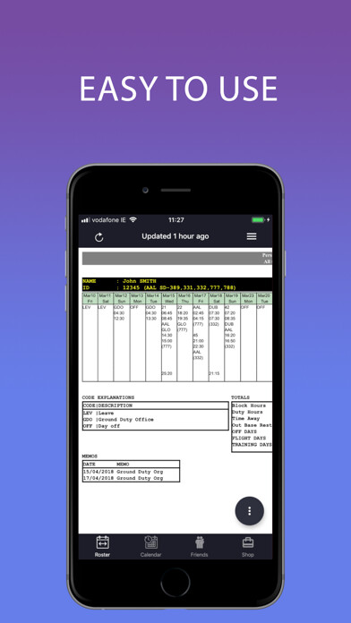 Emulate iPhone app SkyCrew - Airlines Roster using MyAndroid Emulate iPhone app SkyCrew - Airlines Roster using MyAndroid