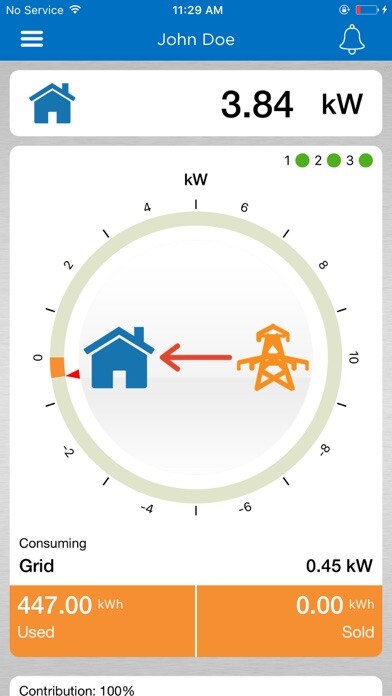 Emulate iPhone app SkyElectric. using MyAndroid