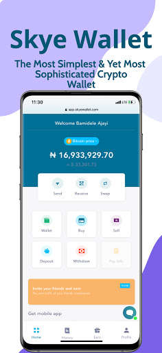 Run android online APK Skye Wallet: Buy & Sell Bitcoin and Cryptocurrency from MyAndroid or emulate Skye Wallet: Buy & Sell Bitcoin and Cryptocurrency using MyAndroid