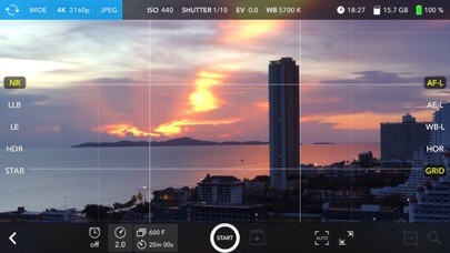 Emulate iPhone app Skyflow – Time-lapse shooting using MyAndroid
