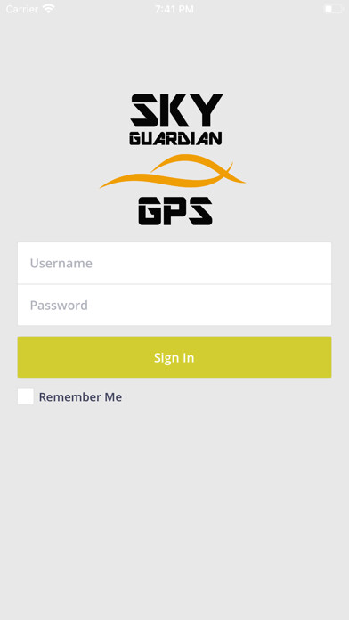 Emulate iPhone app SKY GUARDIAN GPS using MyAndroid