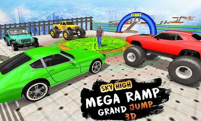Emulate Android APK Sky High Mega Ramp Grand Jump 3D