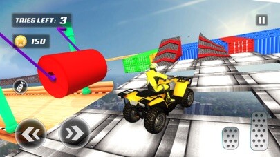 Emulate iPhone app Sky High Stunt Driving using MyAndroid