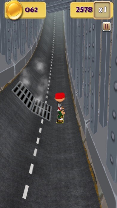 Emulate iPhone app Skyline Scooter - New Hoverboard World Tour Extreme using MyAndroid