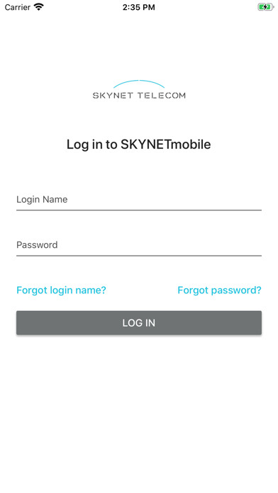 Emulate iPhone app SKYNETmobile using MyAndroid Emulate iPhone app SKYNETmobile using MyAndroid