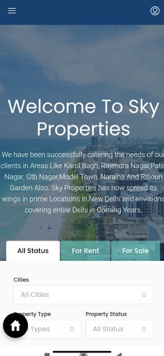 Run android online APK Sky Properties from MyAndroid or emulate Sky Properties using MyAndroid