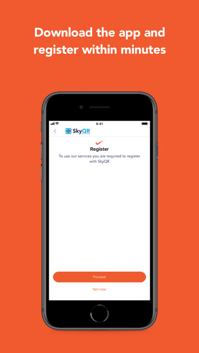 Emulate iPhone app SkyQR using MyAndroid