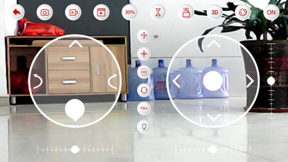 Emulate iPhone app Sky Rider Control using MyAndroid