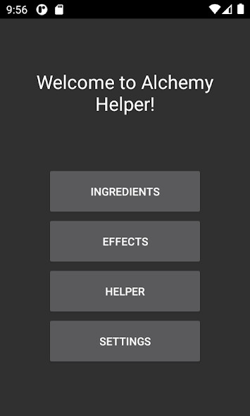 Run android online APK Skyrim Alchemy Helper from MyAndroid or emulate Skyrim Alchemy Helper using MyAndroid