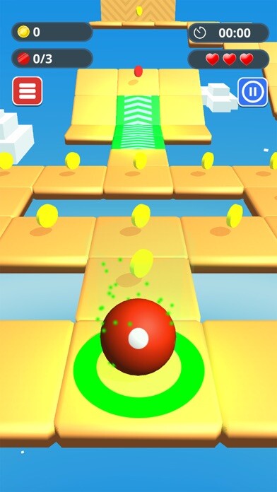 Emulate iPhone app Sky Roll! using MyAndroid