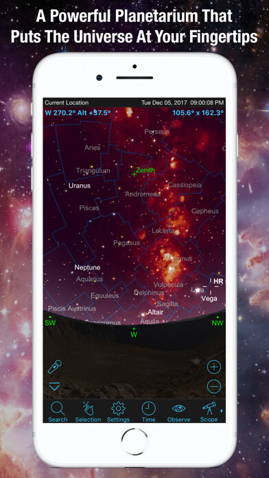 Emulate iPhone app SkySafari 6 Pro using MyAndroid Emulate iPhone app SkySafari 6 Pro using MyAndroid