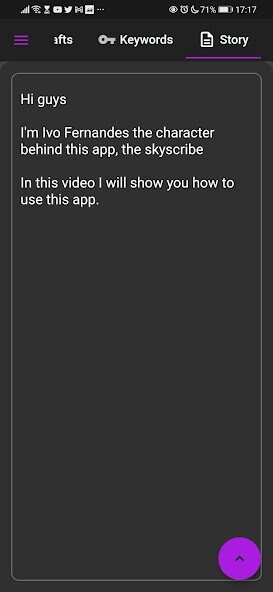 Emulate iPhone app Skyscribe Teleprompter using MyAndroid Emulate iPhone app Skyscribe Teleprompter using MyAndroid