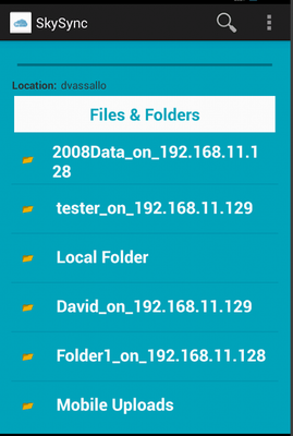 Emulate Android APK SkySync Emulate Android APK SkySync