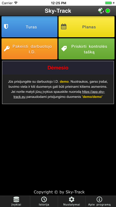Emulate iPhone app Sky-Track using MyAndroid