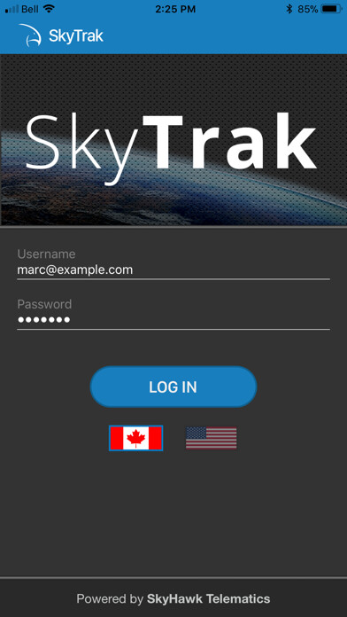 Emulate iPhone app SkyTrak – Mobile Telematics using MyAndroid Emulate iPhone app SkyTrak – Mobile Telematics using MyAndroid