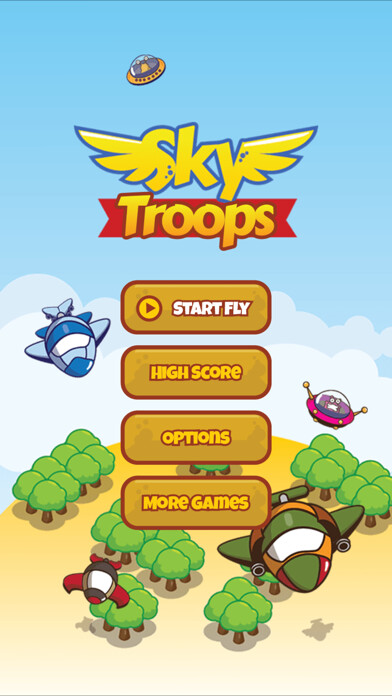 Emulate iPhone app Sky Troops using MyAndroid