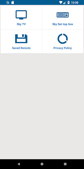 Run android online APK Sky TV Remote from MyAndroid or emulate Sky TV Remote using MyAndroid