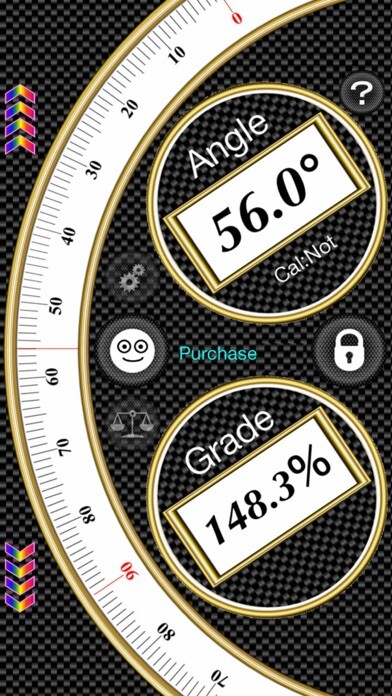 Emulate iPhone app Slant Gauge using MyAndroid Emulate iPhone app Slant Gauge using MyAndroid