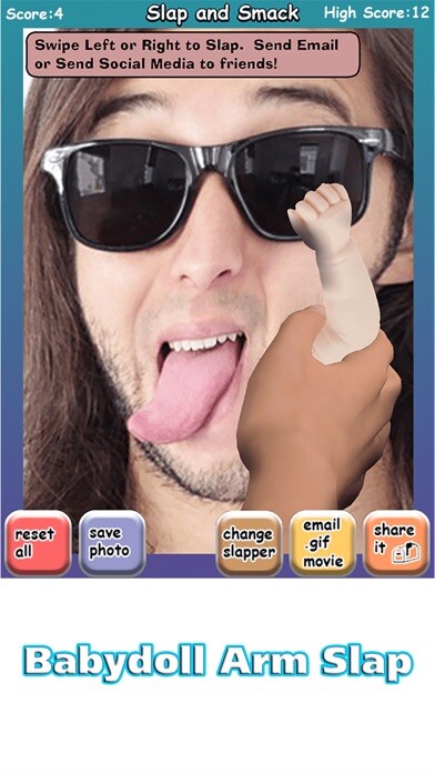 Emulate iPhone app Slap and Smack using MyAndroid