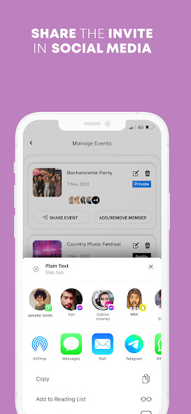 Run android online APK Slap : Event planner from MyAndroid or emulate Slap : Event planner using MyAndroid