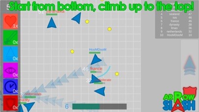 Emulate iPhone app Slash Arrow using MyAndroid Emulate iPhone app Slash Arrow using MyAndroid