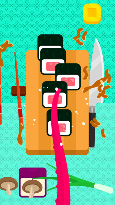 Emulate iPhone app Slashy Sushi using MyAndroid