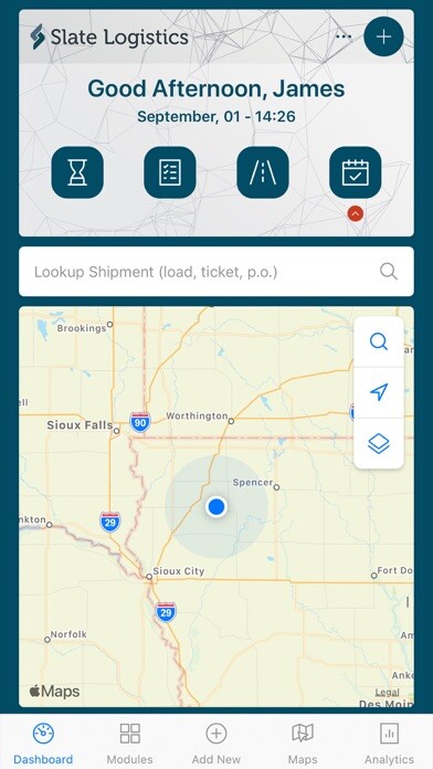 Emulate iPhone app Slate Logistics using MyAndroid Emulate iPhone app Slate Logistics using MyAndroid