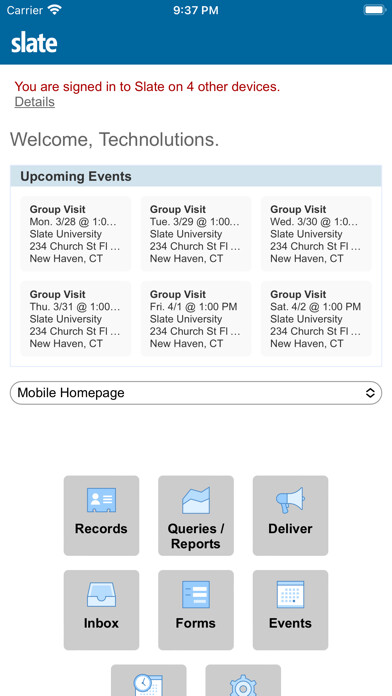 Emulate iPhone app Slate Mobile using MyAndroid Emulate iPhone app Slate Mobile using MyAndroid