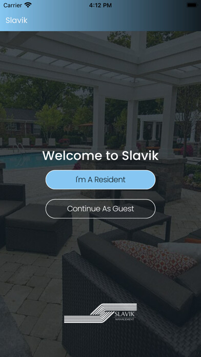 Emulate iPhone app Slavik Management using MyAndroid